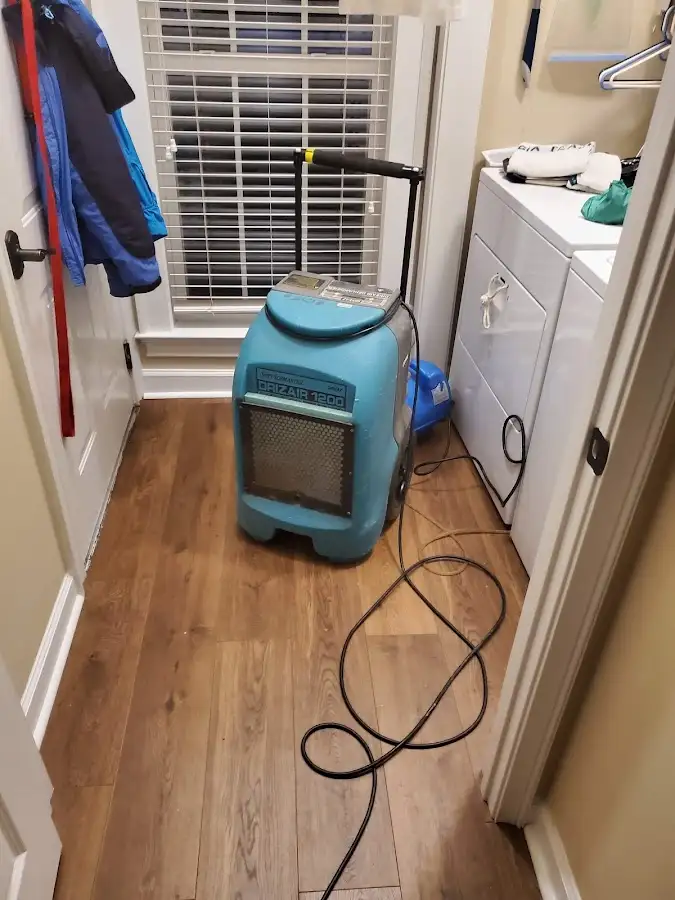 Commercial dehumidifier deployed for Flood Damage Cleanup in Sunland Park